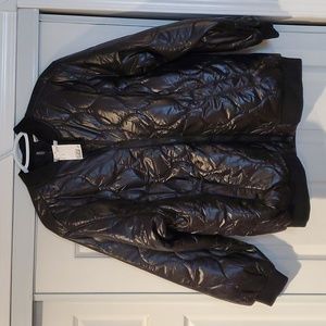 H&M Quilted Bomber Jacket Woman
